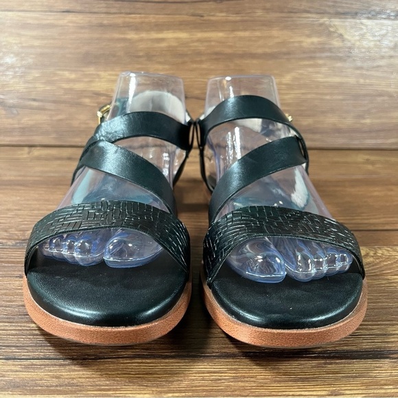 Cole Haan Findra Black Leather Strappy Sandals Women’s Size 7 Shoes - Picture 6 of 11